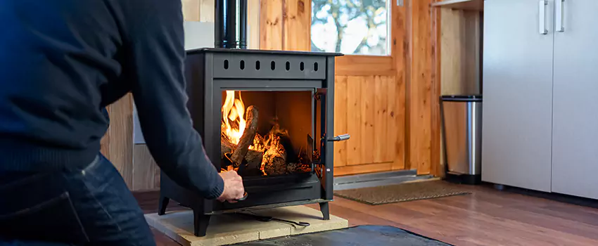 Open Hearth Wood Fireplace Installation in Norwalk, OH